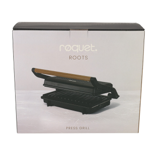ROQUET Contactgrill Roots Zwart 41012 9