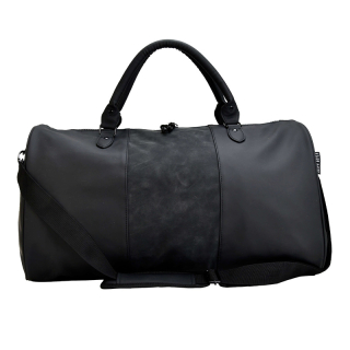 Reistas Sporttas Weekendtas Suede PU Zwart 8757zw 1 Reistas Sporttas Weekendtas Suede PU Zwart 8757zw 1