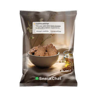 SnackChat Mini Speculaasjes Roomboter 37607