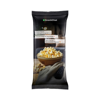 SnackChat Popcorn Cheddar 92804