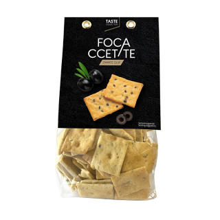 Taste collection Focaccette zwarte olijven 9831
