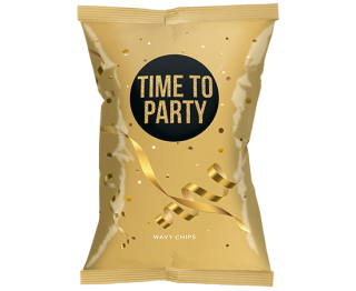 Time to Party Ribbelchips Zout 92722
