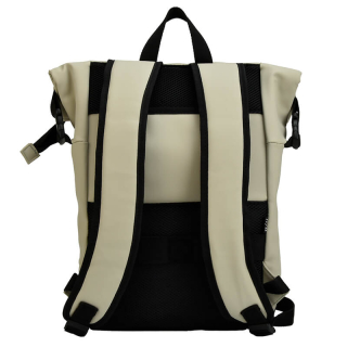 Travel fiets rugzak off white achterzijde