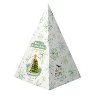 Winter garden Kerstboom stapelpannenkoek 10016