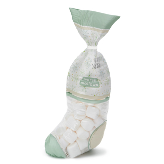 Winter garden Kerstsok marshmallows 10008