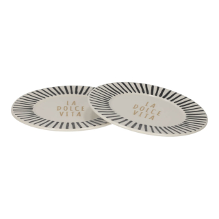 jens living la dolce vita bordjes zwart 2 25543
