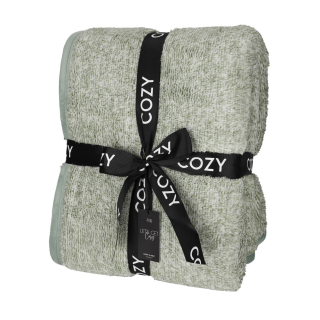 jens living sherpa plaid groen 25479