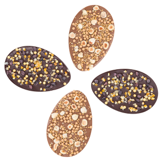 luxe chocolade paasei melk of puur luxe chocolade paasei melk of puur