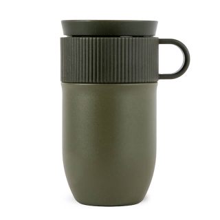 sagaform ted isolatie mok donkergroen 280ml lekvrij en vaatwasserbestendig