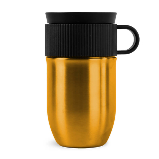 sagaform ted isolatie mok goud 280ml lekvrij en vaatwasserbestendig