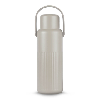 sagaform theo thermosfles beige gerecycled 1liter LT52136 sagaform theo thermosfles beige gerecycled 1liter LT52136