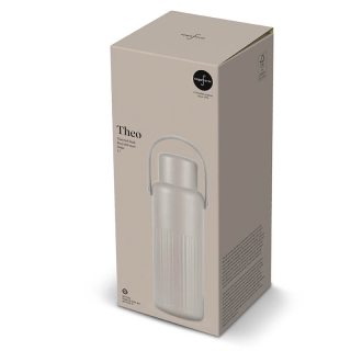 sagaform theo thermosfles beige gerecycled 1liter geschenkverpakking sagaform theo thermosfles beige gerecycled 1liter geschenkverpakking