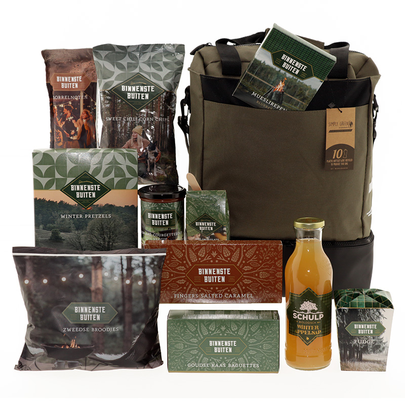 Fiets Shopper met koelvak RPET - Binnenstebuiten Binnenste Buiten Fiets shopper met koelvak RPET