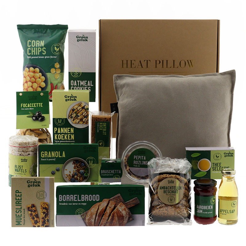 Warmtekussen - Groen Geluk Groen Geluk Warmtekussen