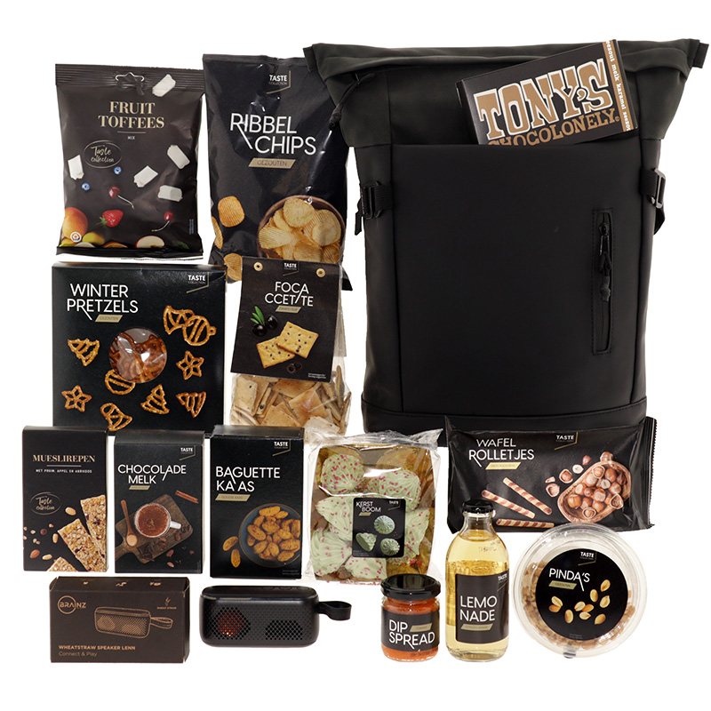 Rugtas & Speaker zwart - Taste Collection Rugtas Speaker Zwart Taste Collection