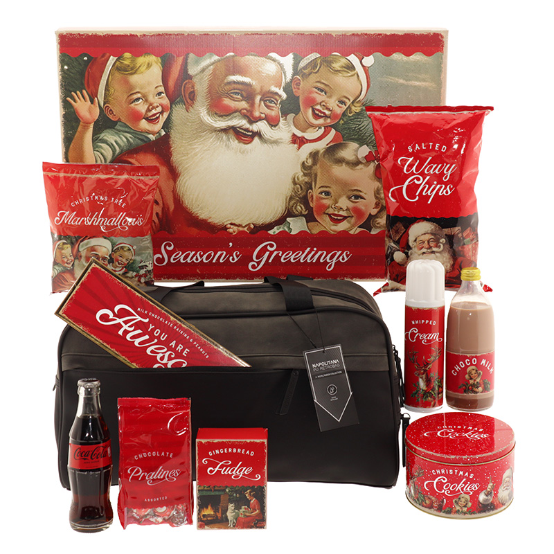 Retro Sporttas - Vintage Christmas Vintage Christmas Retro Sporttas