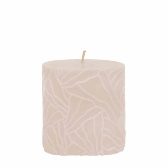 Riverdale Stompkaars Wave Zand - 7x7cm Riverdale stompkaars wave zand 7x7xcm