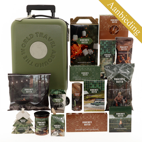 Travel Around The World - Binnenstebuiten Binnenste Buiten Trolley Travel Around The World Aanbieding