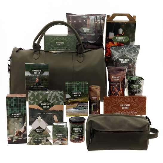 Weekendtas & Toilettas - Binnenstebuiten Binnenste Buiten Weekendtas Toilettas