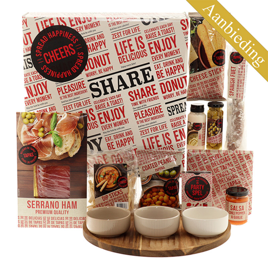 Serveerset Draaiplateau - Delicias De Tapas Delician de Tapas Draaiplateau