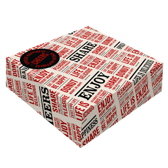 Geschenkdoos Tapas - bodem met deksel - 40x40cm Geschenkdoos Tapas bodem deksel