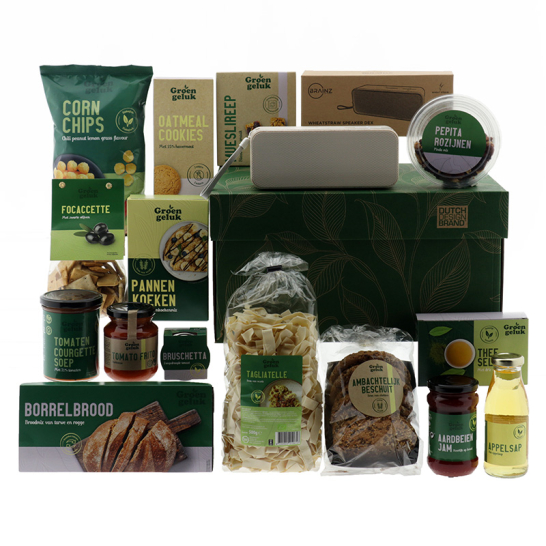 Dutch Design Box & Speaker - Groen Geluk Groen Geluk Dutch Design Box Speaker