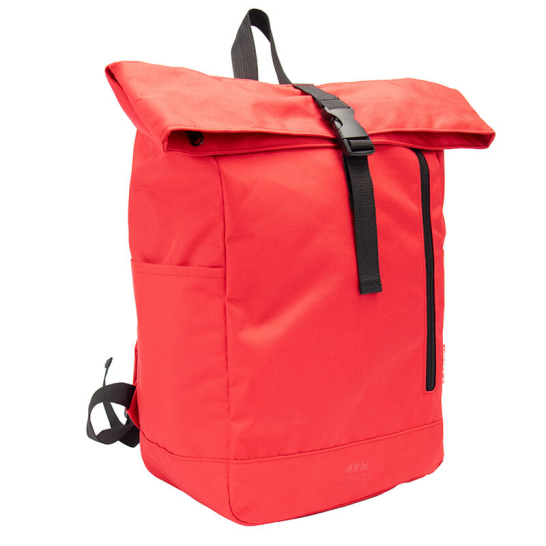 RB Basic Rolltop Rugtas - RPET Rood RB Basic Rolltop Rugtas RPET Rood 23440.18