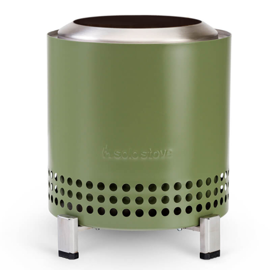 Solo Stove Mesa XL tafelvuurkorf uit rvs olive o 17.7cm