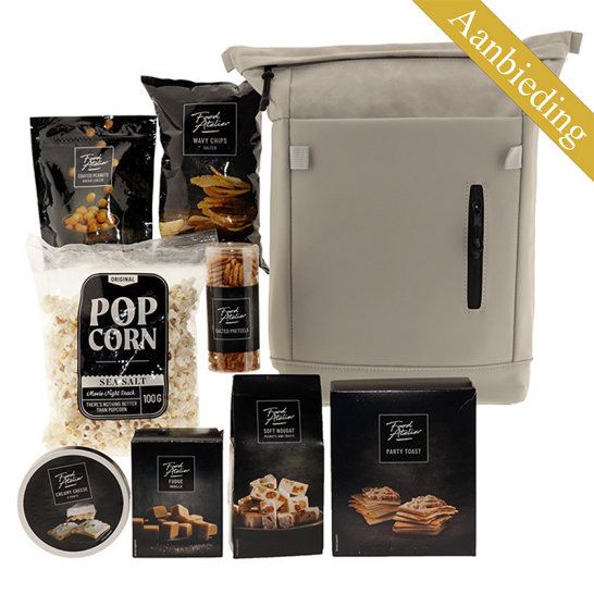 Suede PU Rugtas - Food Atelier Suede Rugtas Off white Food Atelier Aanbieding