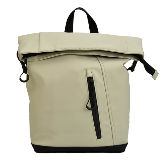 Rugzak Travel Mat PU Off White Travel rugzak off white 8792