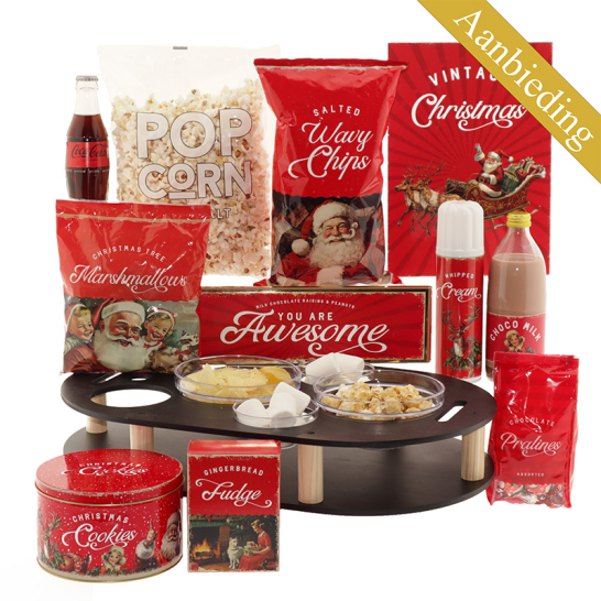 Snacktray - Vintage Christmas Vintage Christmas Snack Tray Aanbieding