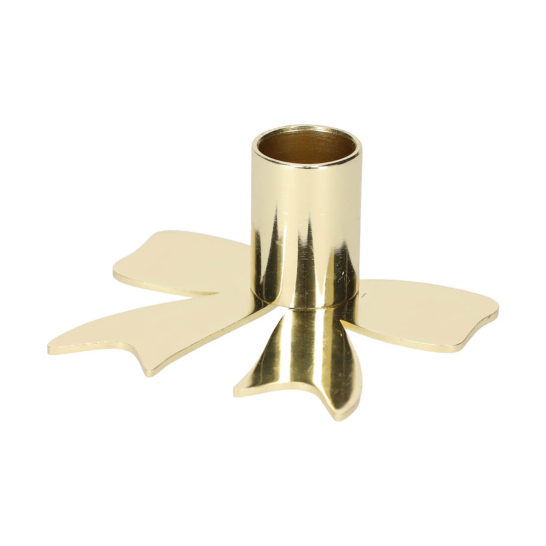 Kandelaar Strik Goud Small - JENS Living jens living kandelaar strik goud small 25642