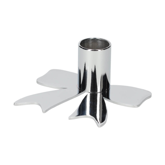 Kandelaar Strik Zilver Small - JENS Living jens living kandelaar strik zilver small 25643