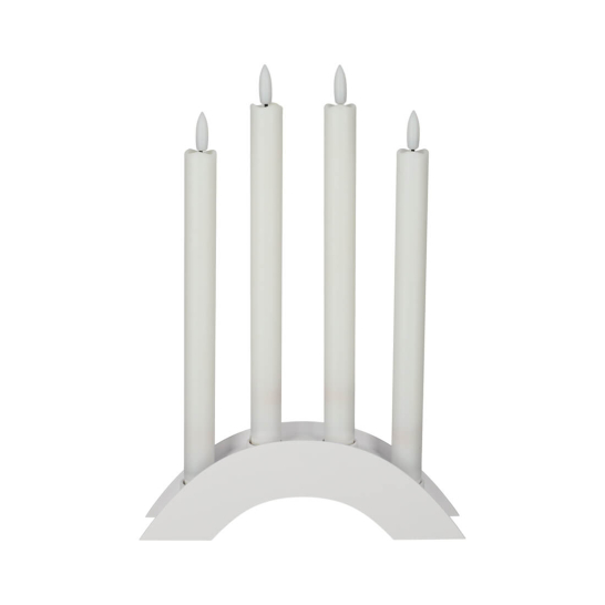 Oplaadbare LED Dinerkaarsen set/4 - JENS Living jens living oplaadbare led dinerkaarsen 4 25485