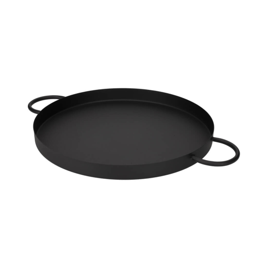 Dienblad Rond Jill Zwart - JENS Living jens living rond dienblad jill zwart 25609