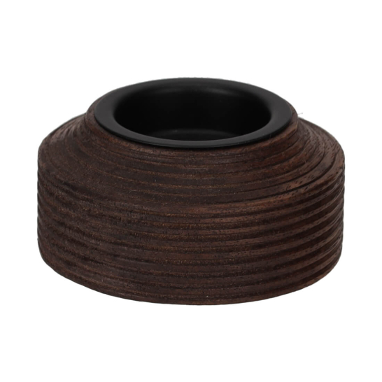 Theelichthouder Teun Bruin Small - JENS Living jens living theelichthouder teun bruin small 25682