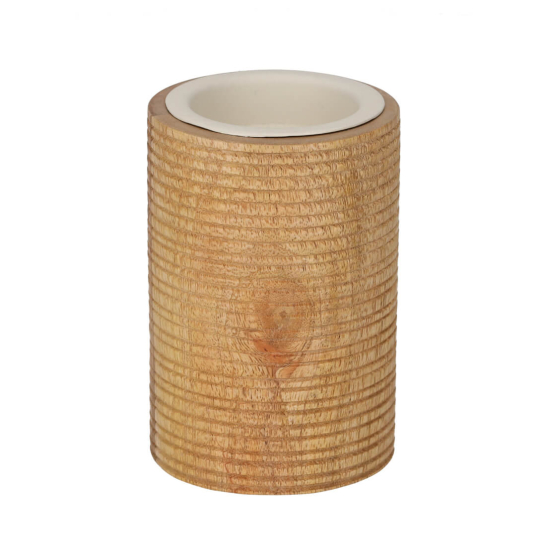 Theelichthouder Teun Naturel Large - JENS Living jens living theelichthouder teun naturel large 25685