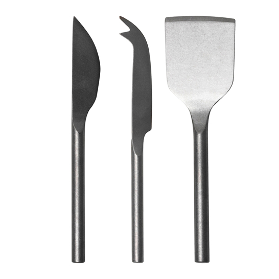 Kaasmesjes Vintage Zilver set-3 sunday kaasmesjes vintage zilver set 3