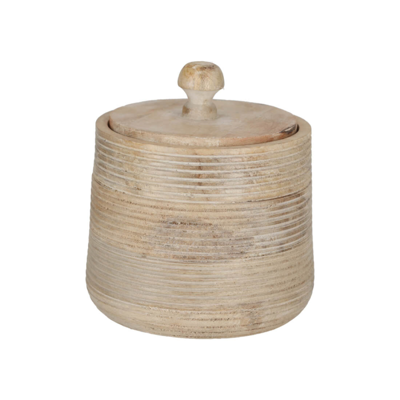 Opbergpot Mangohout - JENS Living jens living mango opbergpot 25223