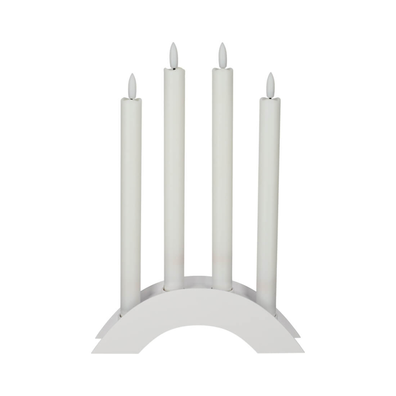 Oplaadbare LED Dinerkaarsen set/4 - JENS Living jens living oplaadbare led dinerkaarsen 4 25485