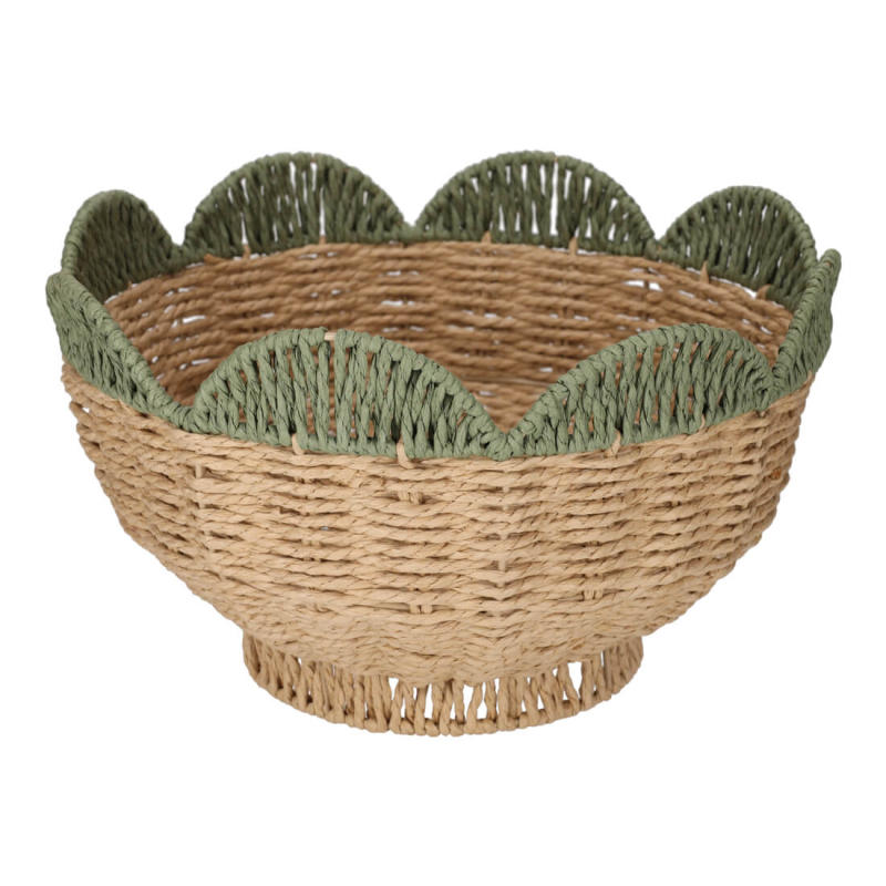 Tulp Mand Groen - JENS Living jens living tulp mand groen 25451