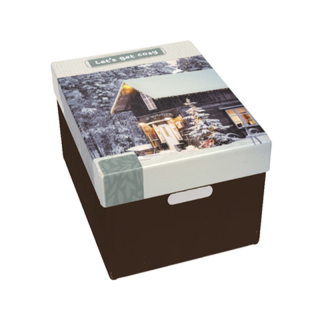 Cozy Cabin zwarte bodem Cozy Cabin zwarte bodem