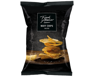 Food Atelier Ribbelchips Zout 92729