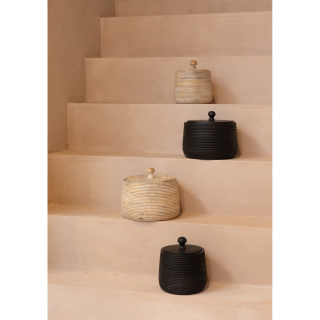 Opbergpot mangohout Opbergpot mangohout