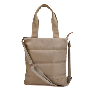 Padded Shopper taupe 8773TA Padded Shopper taupe 8773TA