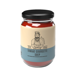 Robuust Tomaat courgettesoep veggie in pot 9597 Robuust Tomaat courgettesoep veggie in pot 9597