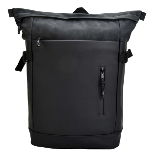 Rugzak Suede PU Zwart 8756zw Rugzak Suede PU Zwart 8756zw