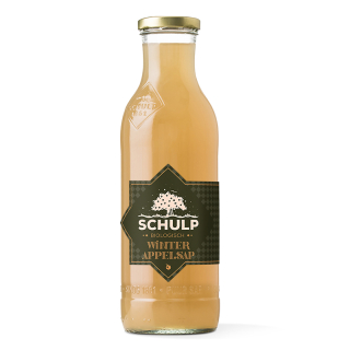 Schulp Biologische Appelsap 750 ml groen etiket